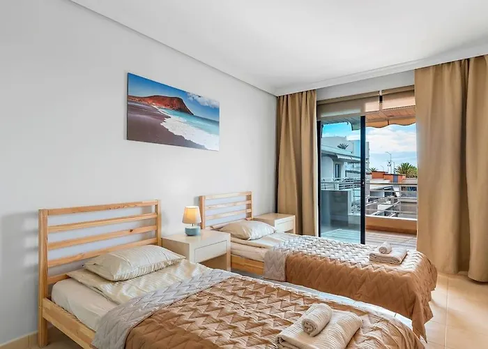 Lägenhet 2bdr Ocean And La Gomera Vista Getaway