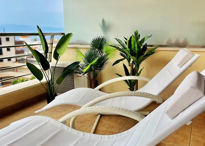 2bdr Ocean And La Gomera Vista Getaway Puerto de Santiago (Tenerife)